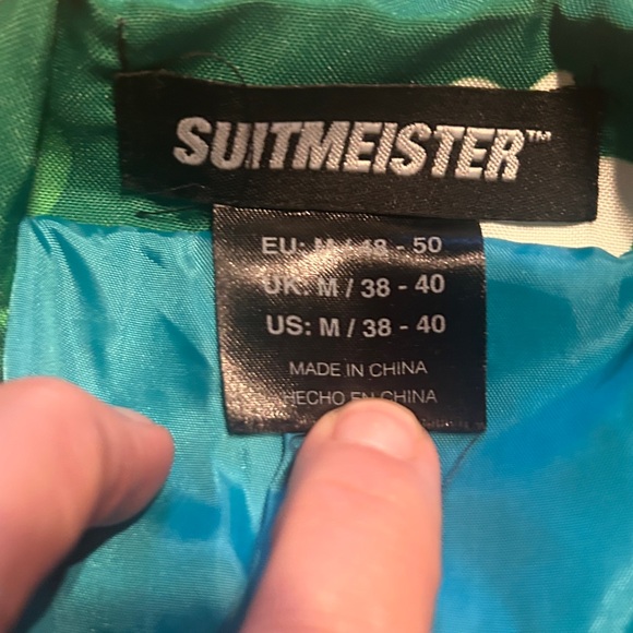 Suitmeister Mens Green St Patricks Day Suit coat and pants /no tie M NWOT - Picture 6 of 8